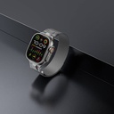 Apple Watch Ultra 49mm Uyumlu Zore KRD-107 Metal Hasır Kordon - 3