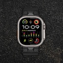 Apple Watch Ultra 49mm Uyumlu Zore KRD-107 Metal Hasır Kordon - 4