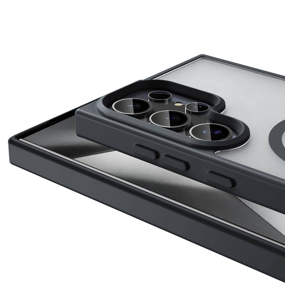 Samsung Galaxy S24 Ultra Uyumlu Kılıf Magsafe Şarj Özellikli Mat Arka Yüzey Zore Sio Kapak - 2