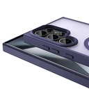 Samsung Galaxy S24 Ultra Uyumlu Kılıf Magsafe Şarj Özellikli Mat Arka Yüzey Zore Sio Kapak - 4