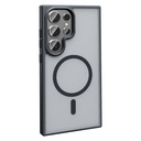 Samsung Galaxy S24 Ultra Uyumlu Kılıf Magsafe Şarj Özellikli Mat Arka Yüzey Zore Sio Kapak - 8