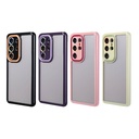 Samsung Galaxy S24 Ultra Uyumlu Kılıf Kamera Korumalı Renkli Kenar ve Çerçeve Tasarımlı Zore Vitamin Kapak - 1