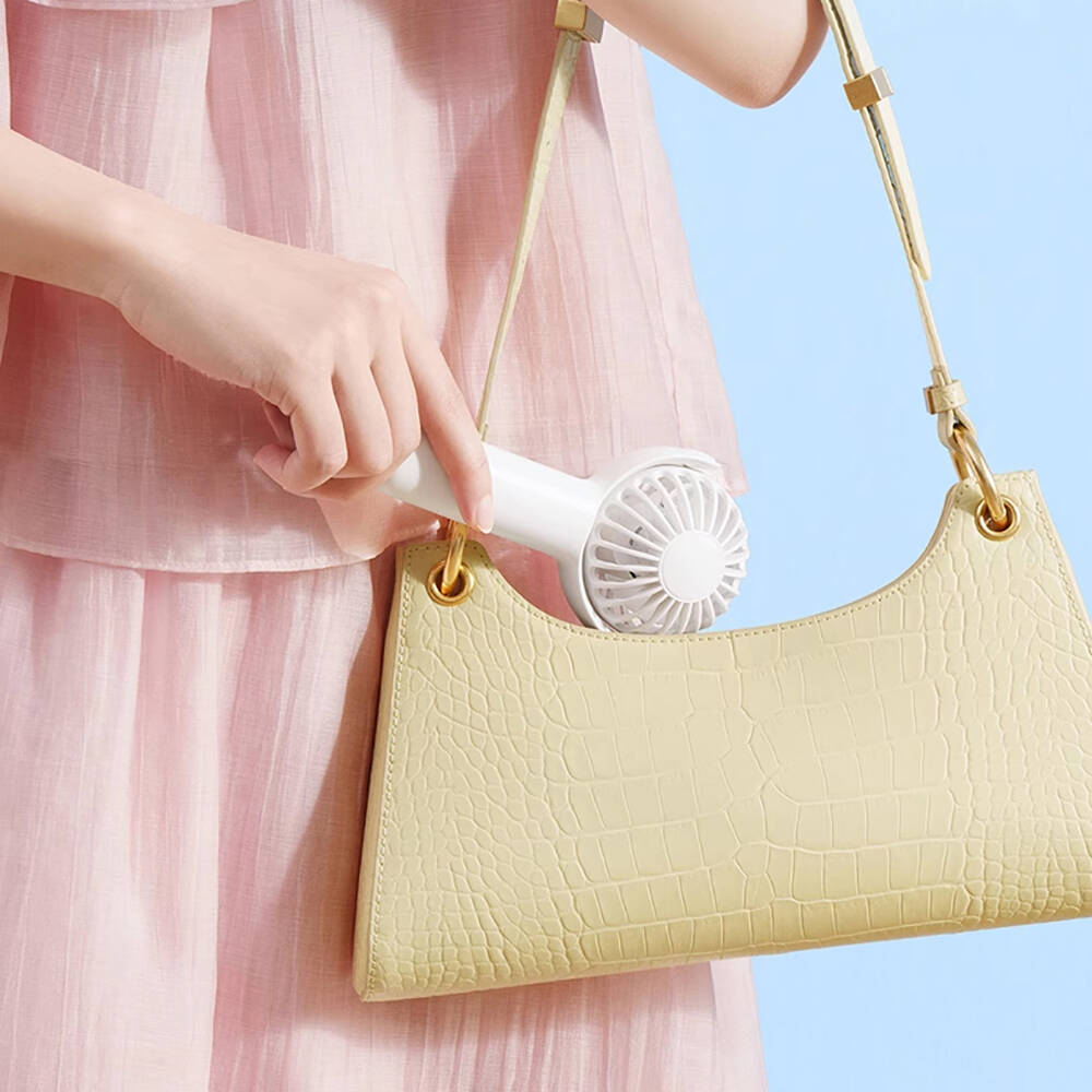 Wiwu Wi-FS08 Bubble Serisi Stand Olabilen Askılıklı Portatif Mini Vantilatör Soğutucu El Fanı - 6