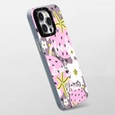 Apple iPhone 13 Uyumlu Kılıf Magsafe Şarj Özellikli Yaz Meyvesi Desenli Youngkit Fruity Flavour Serisi Kapak - 4