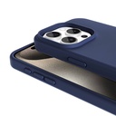 Apple iPhone 15 Pro Uyumlu Kılıf Magsafe Şarj Özellikli Sıvı Teknolojili Silinebilir Sert Zore Kivi Kapak - 1