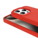 Apple iPhone 15 Pro Uyumlu Kılıf Magsafe Şarj Özellikli Sıvı Teknolojili Silinebilir Sert Zore Kivi Kapak - 7