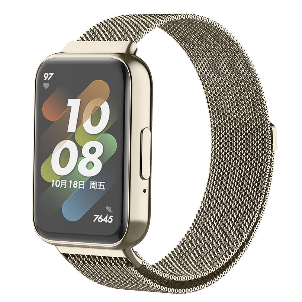 Samsung Galaxy Fit 3 Uyumlu Zore KRD-01 Metal Kordon - 2