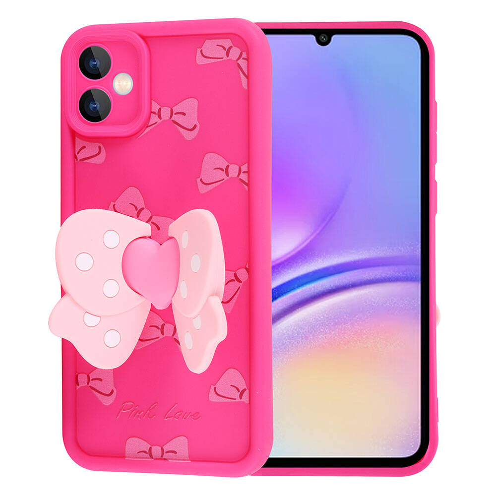 Samsung Galaxy A05 Uyumlu Kılıf Kamera Korumalı Figür Tasarımlı Zore Kapya Kapak - 6