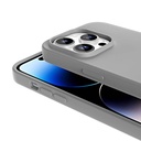 Apple iPhone 14 Pro Uyumlu Kılıf Magsafe Şarj Özellikli Sıvı Teknolojili Silinebilir Sert Zore Kivi Kapak - 3