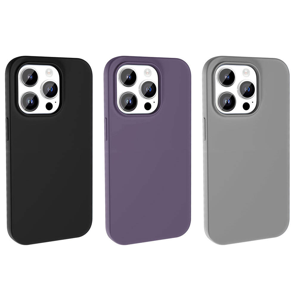 Apple iPhone 14 Pro Uyumlu Kılıf Magsafe Şarj Özellikli Sıvı Teknolojili Silinebilir Sert Zore Kivi Kapak - 8