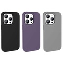 Apple iPhone 14 Pro Uyumlu Kılıf Magsafe Şarj Özellikli Sıvı Teknolojili Silinebilir Sert Zore Kivi Kapak - 8