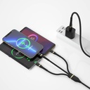 Wiwu Wi-C024 Elite Serisi 3in1 Type-C to Lightning – Type-C – Micro USB Ultra Hızlı Şarj Kablosu 100W 1.2M - 3