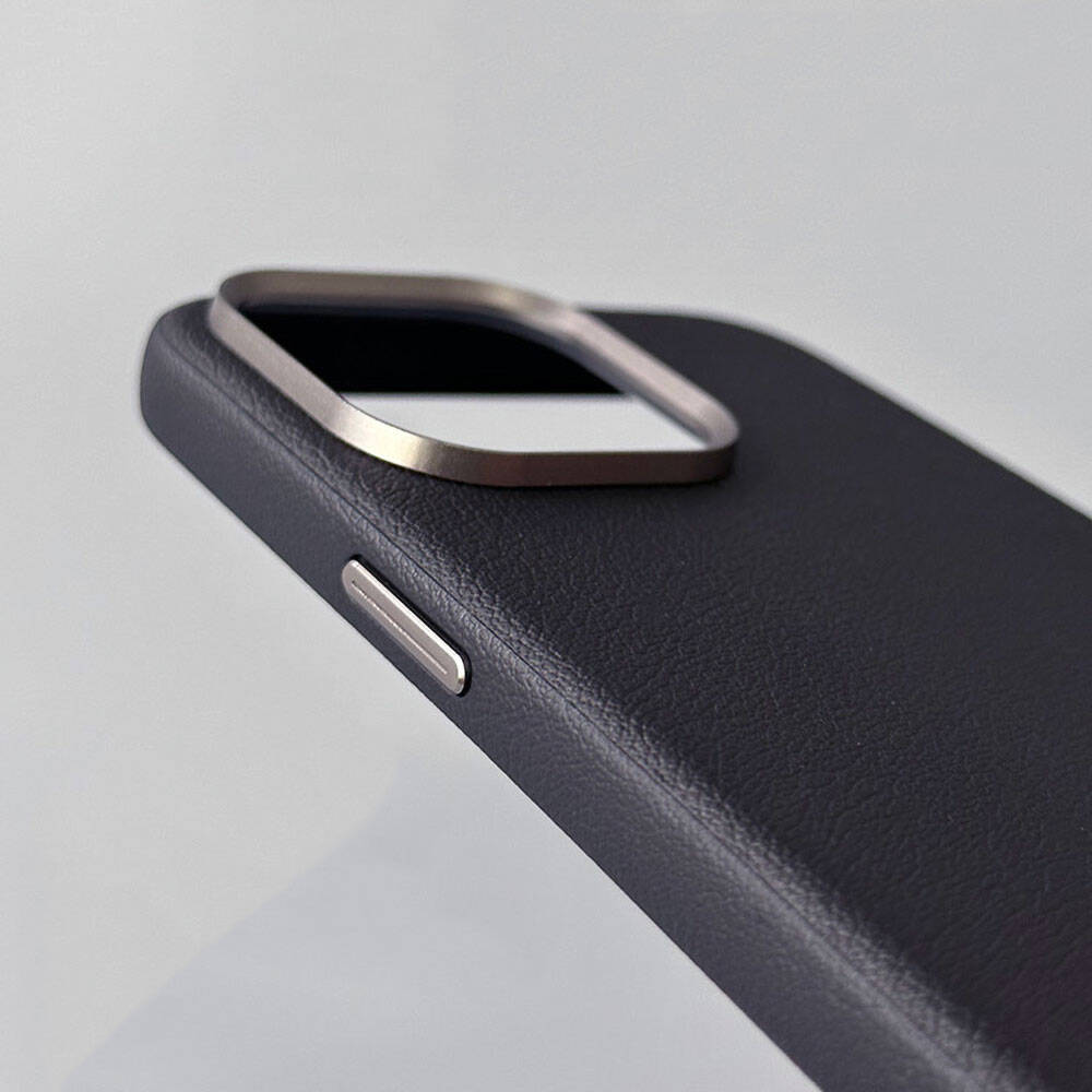 Apple iPhone 15 Uyumlu Kılıf Magsafe Şarj Özellikli PU Deri Zore Adora Kapak - 5