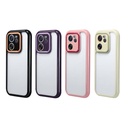 Xiaomi Mi 13T Pro Uyumlu Kılıf Kamera Korumalı Renkli Kenar ve Çerçeve Tasarımlı Zore Vitamin Kapak - 1