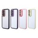 Samsung Galaxy A35 Uyumlu Kılıf Kamera Korumalı Renkli Kenar ve Çerçeve Tasarımlı Zore Vitamin Kapak - 1