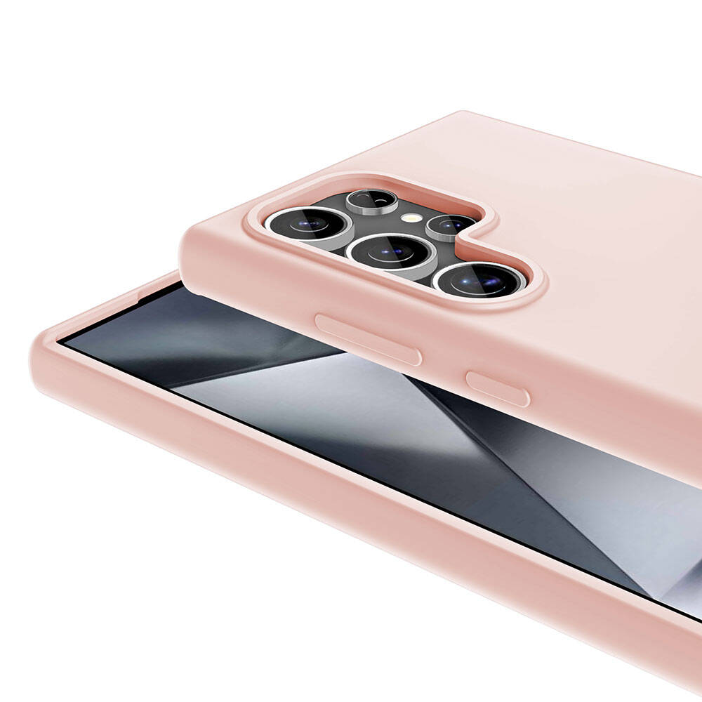 Samsung Galaxy S23 Ultra Uyumlu Kılıf Magsafe Şarj Özellikli Sıvı Teknolojili Silinebilir Sert Zore Kivi Kapak - 8