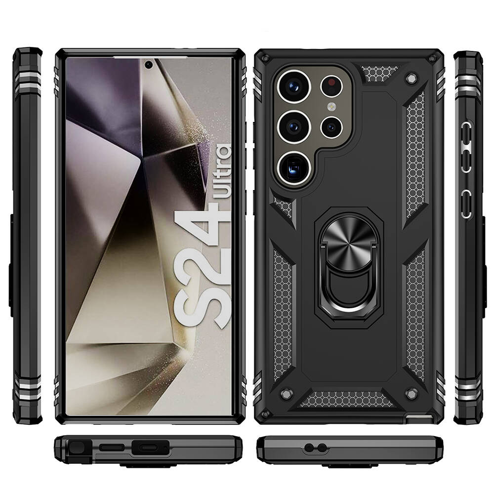 Samsung Galaxy S24 Ultra Uyumlu Kılıf Zore Vega Kapak - 4