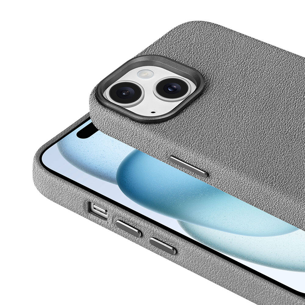 Apple iPhone 14 Uyumlu Kılıf Magsafe Şarj Özellikli PU Deri Zore Adora Kapak - 3