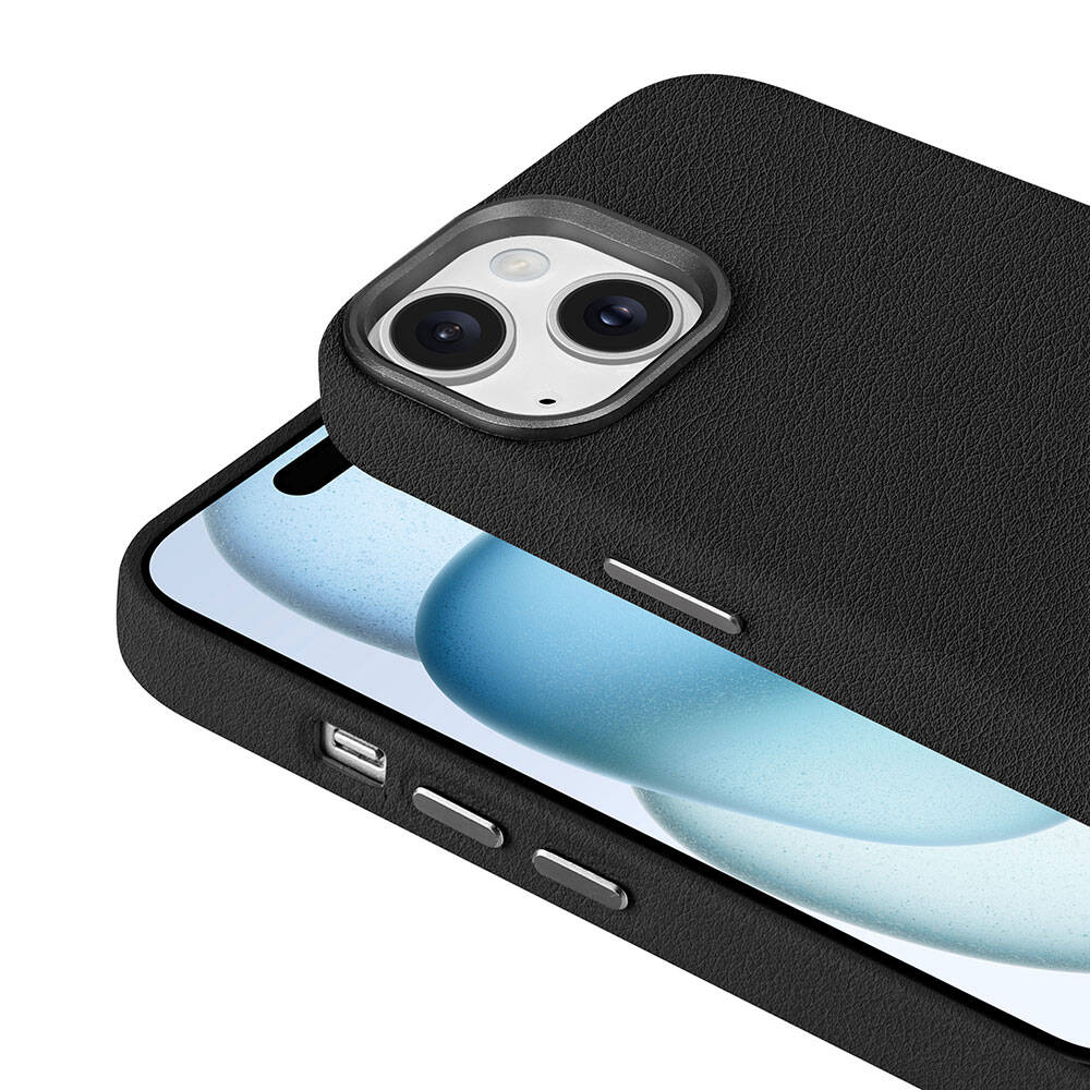 Apple iPhone 14 Uyumlu Kılıf Magsafe Şarj Özellikli PU Deri Zore Adora Kapak - 4