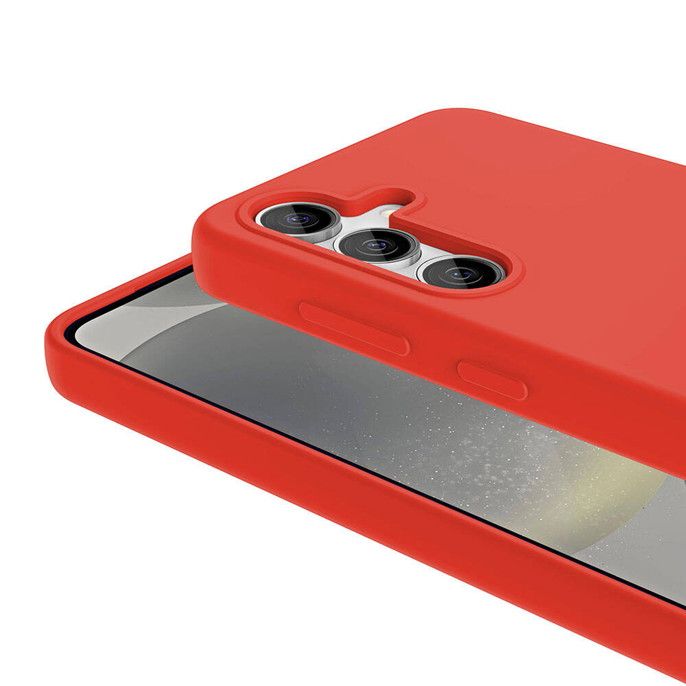 Samsung Galaxy S24 Uyumlu Kılıf Magsafe Şarj Özellikli Sıvı Teknolojili Silinebilir Sert Zore Kivi Kapak - 10