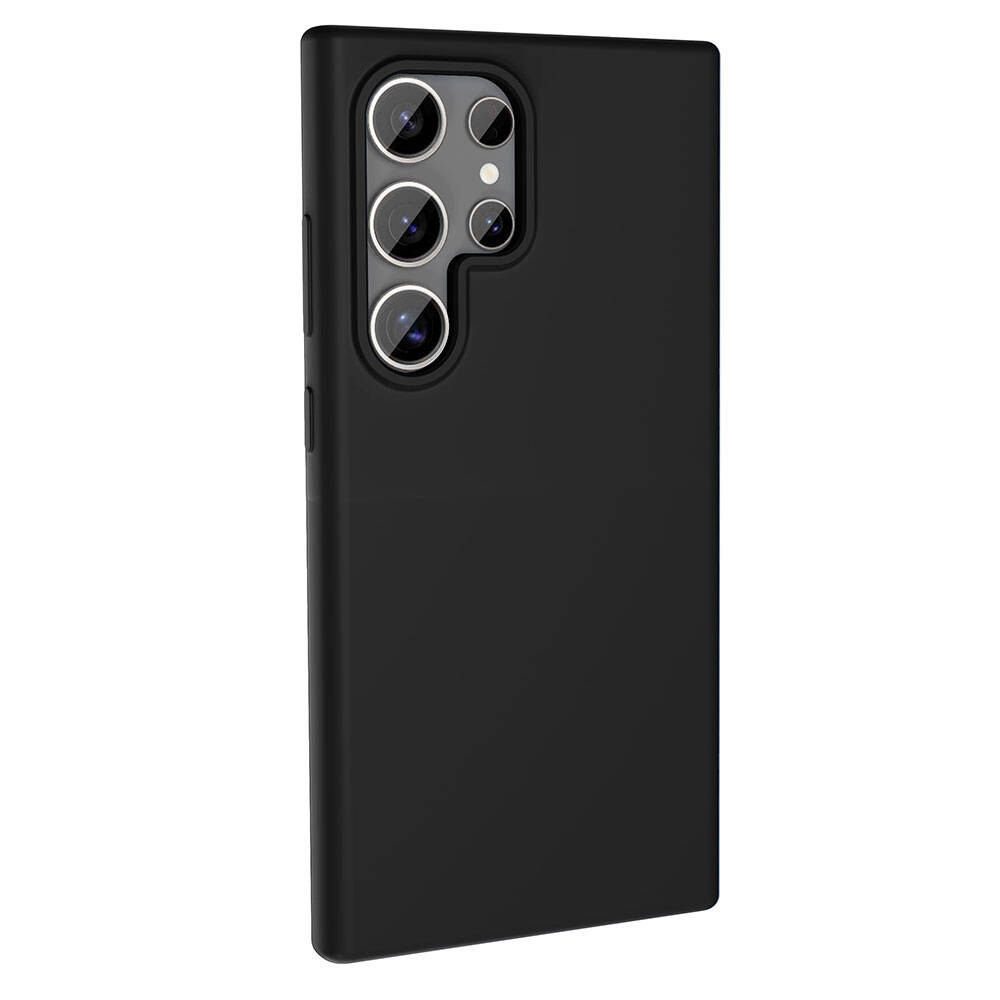 Samsung Galaxy S24 Ultra Uyumlu Kılıf Magsafe Şarj Özellikli Sıvı Teknolojili Silinebilir Sert Zore Kivi Kapak - 10