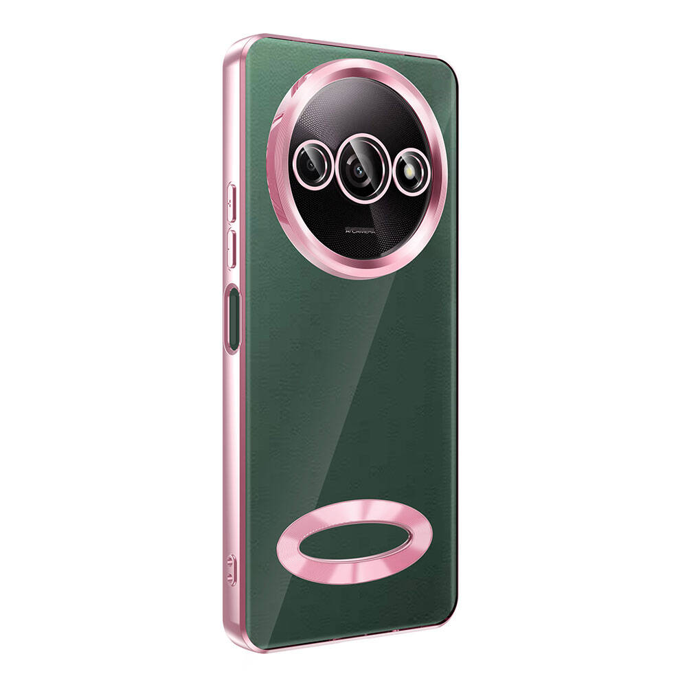 Xiaomi Redmi A3 4G 2024 Kılıf Kamera Korumalı Logo Gösteren Zore Omega Kapak - 3