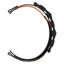 Samsung Galaxy Watch 42mm Uyumlu Zore KRD-112 20mm Orbital Örgülü Halat Tasarımlı Naylon Kumaş Hasır Kordon - 12