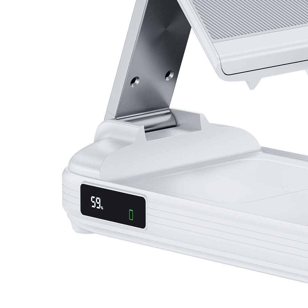 Benks MP13 5in1 Dijital LED Göstergeli Katlanabilir Kablosuz Şarj Standlı Powerbank 15W 10000mAh - 4