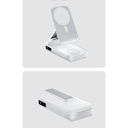 Benks MP13 5in1 Dijital LED Göstergeli Katlanabilir Kablosuz Şarj Standlı Powerbank 15W 10000mAh - 7