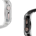 Apple Watch 7 45mm Uyumlu Wiwu Wi-WB013 Rambo Serisi 2in1 Şeffaf PC Kasa Koruyuculu Kauçuk Kordon - 7