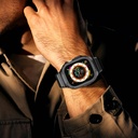 Apple Watch 42mm Uyumlu Wiwu Wi-WB014 Armor Serisi 2in1 Sert PC Kasa Koruyuculu Silikon Kordon - 3