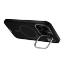 Apple iPhone 15 Pro Uyumlu Kılıf Magsafe Şarj Özellikli Kamera Standlı Silikon Youngkit Bitty Cream Kapak - 4