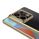 Xiaomi Redmi Note 13 4G Kılıf Kamera Korumalı Logo Gösteren Zore Omega Kapak - 1