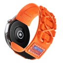 Huawei GT2 46mm Uyumlu Zore KRD-112 22mm Orbital Örgülü Halat Tasarımlı Naylon Kumaş Hasır Kordon - 4