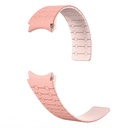 Samsung Galaxy Watch 6 44mm Uyumlu Zore KRD-111 20mm Çizgili Desenli Silikon Kordon - 1