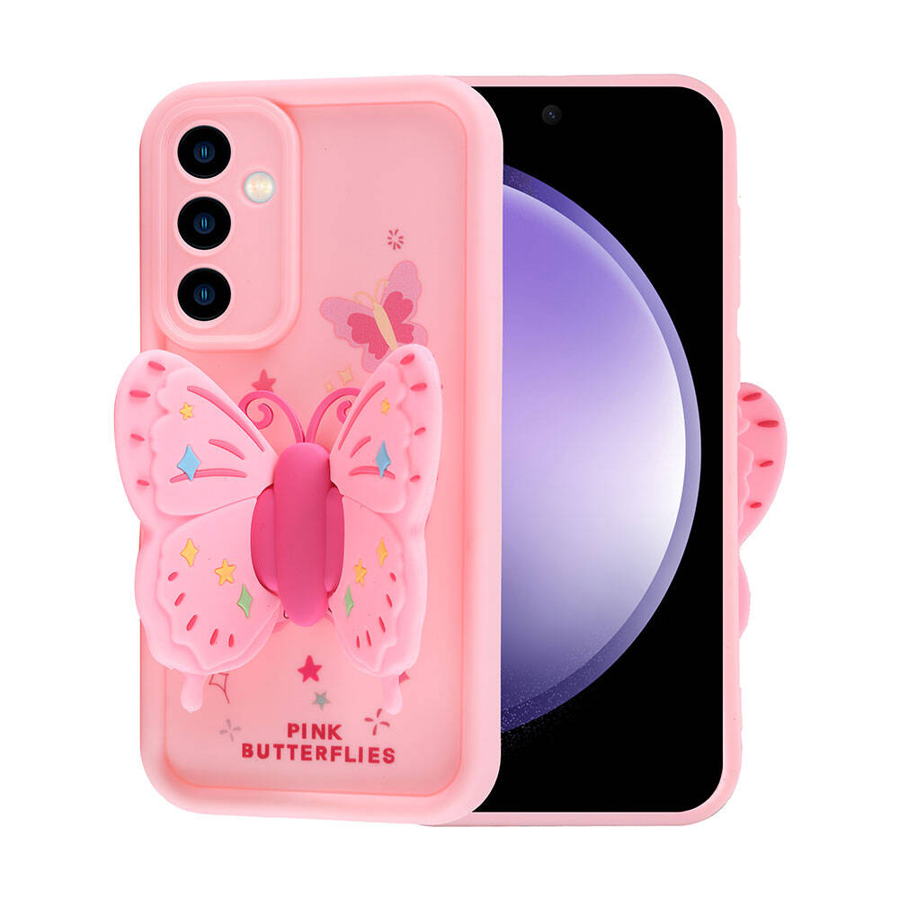 Samsung Galaxy S23 FE Uyumlu Kılıf Kamera Korumalı Figür Tasarımlı Zore Kapya Kapak - 5