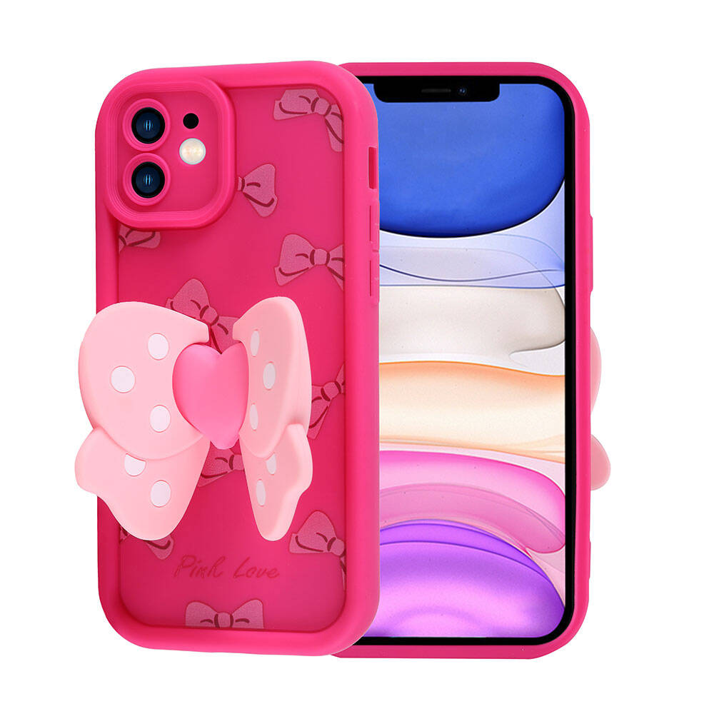 Apple iPhone 11 Uyumlu Kılıf Kamera Korumalı Figür Tasarımlı Zore Kapya Kapak - 3