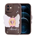 Apple iPhone 12 Uyumlu Kılıf Kamera Korumalı Figür Tasarımlı Zore Kapya Kapak - 3