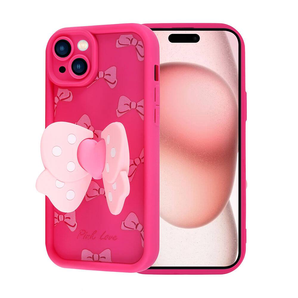 Apple iPhone 15 Uyumlu Kılıf Kamera Korumalı Figür Tasarımlı Zore Kapya Kapak - 2