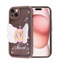 Apple iPhone 15 Uyumlu Kılıf Kamera Korumalı Figür Tasarımlı Zore Kapya Kapak - 3