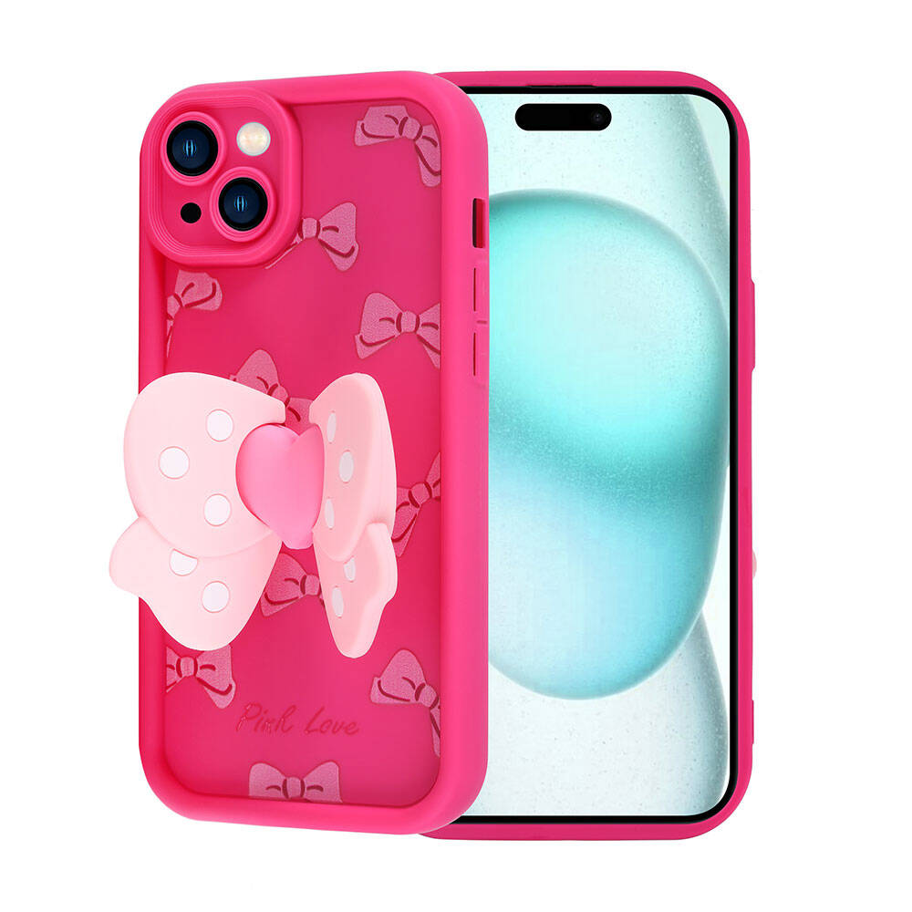 Apple iPhone 15 Plus Uyumlu Kılıf Kamera Korumalı Figür Tasarımlı Zore Kapya Kapak - 1