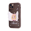 Apple iPhone 15 Plus Uyumlu Kılıf Kamera Korumalı Figür Tasarımlı Zore Kapya Kapak - 5