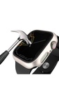 Apple Watch 7 41mm Uyumlu Sert PC Kasa ve Privacy Hayalet Ekran Koruyucu Zore Watch Gard 32