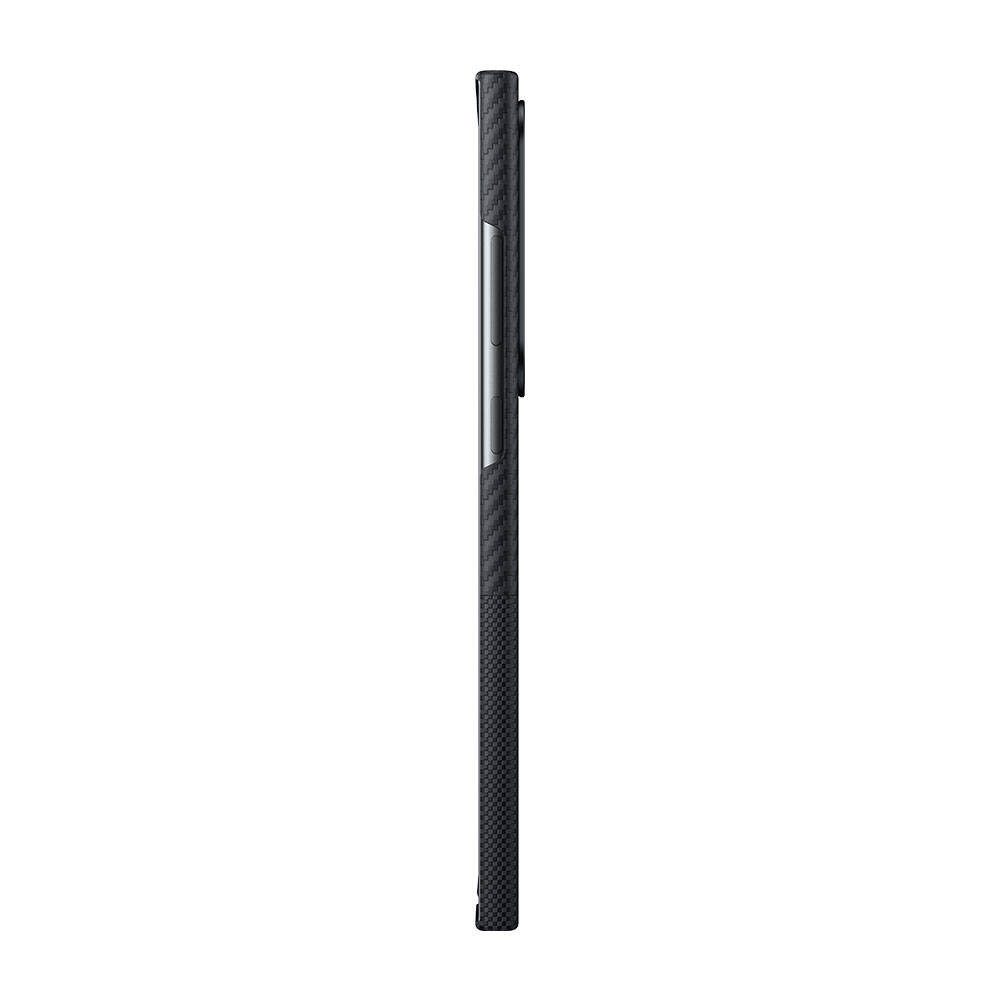Samsung Galaxy S24 Ultra Uyumlu Magsafe Şarj Özellikli Karbon Fiber Benks Montage ArmorAir 600D Kevlar Kapak - 5