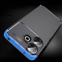 Xiaomi Redmi 13 4G Uyumlu Kılıf Silikon Karbon Tasarımlı Esnek Zore Negro Silikon Kapak