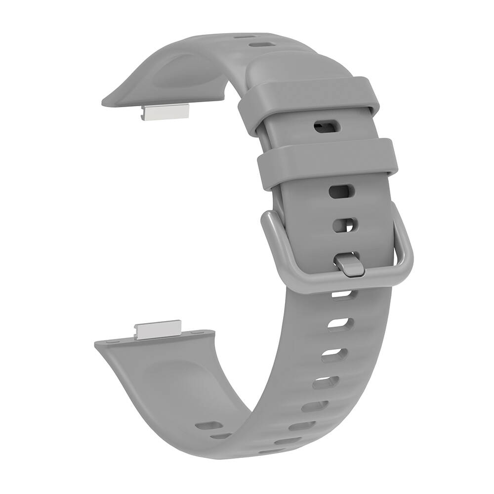 Huawei Watch Fit Uyumlu 3 Band Serisi Klasik Kordon Silikon Strap Kayış - 7