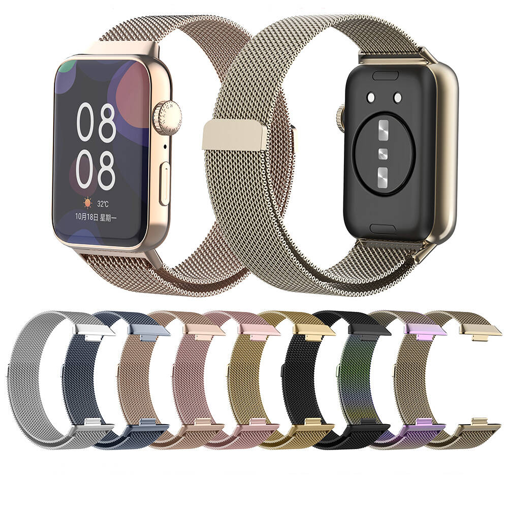 Huawei Watch Fit Uyumlu 3 Zore KRD-01 Metal Kordon - 3