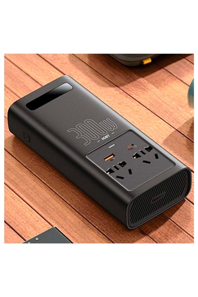 Baseus IGBT Power Inverter 300W Ac 220V Araç Içi Çakmak Çevirici Elektrik Dönüştürücü