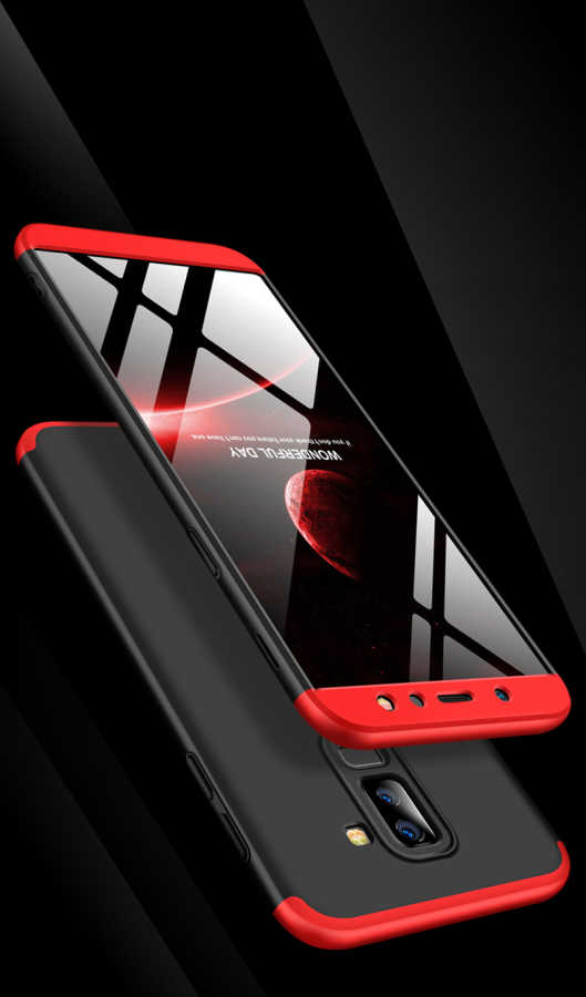 Samsung Galaxy A6 Plus 2018 Uyumlu Kılıf Zore Ays Kapak - 1