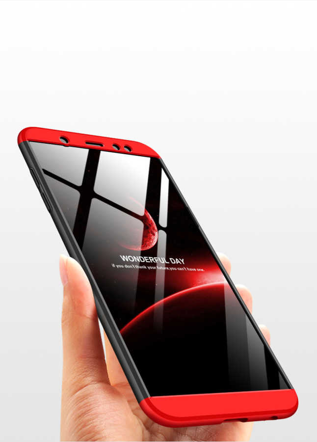 Samsung Galaxy A6 Plus 2018 Uyumlu Kılıf Zore Ays Kapak - 3